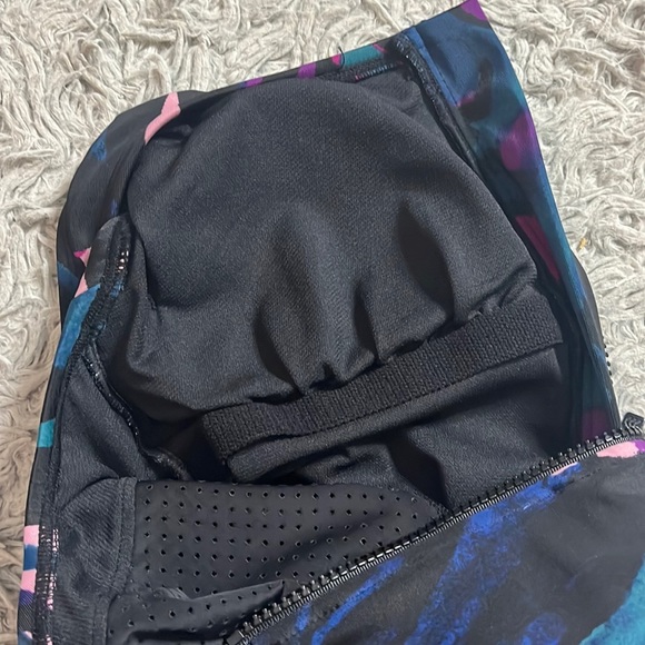 All in Motion Swimsuit One Piece Zip Front M Medium - Picture 3 of 4